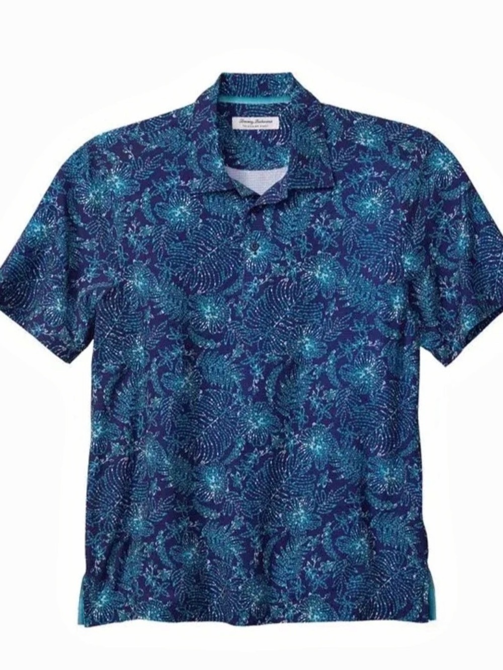 TOMMY BAHAMA Bahama Coast Azul Burst Islandzone® Polo SZ 2XLT